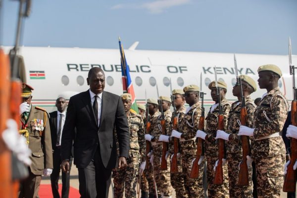 President Ruto Attends Late President Geingob's Funeral