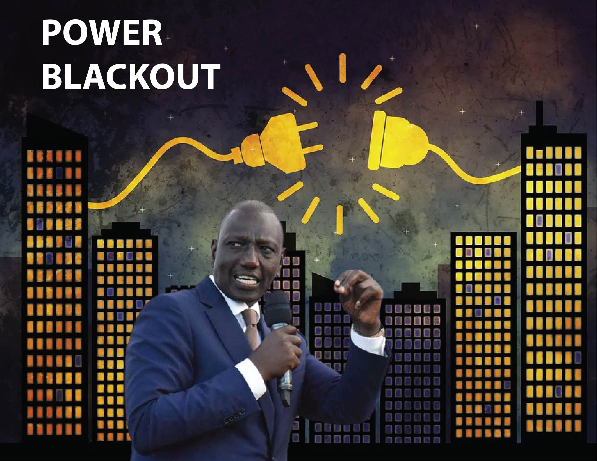 Ruto Blackout in Naivasha