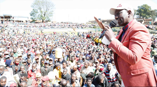 President RUTO in Bomet