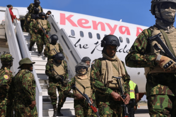 Kenyan Police Officers in Haiti